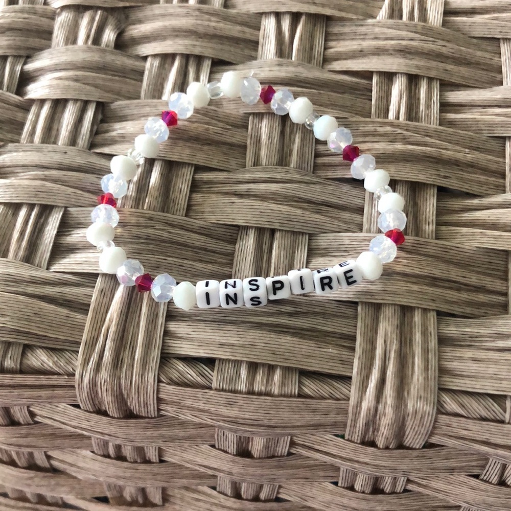 Swarovski beaded bracelet